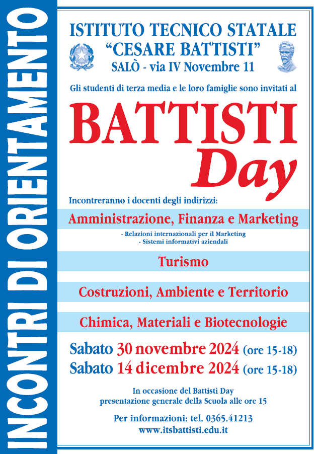 Scopri di più sull'articolo Battisti OpenDay
